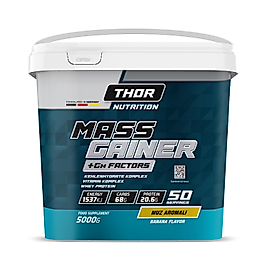 Thor Nutrition 5 kg Massgainer Muz Aromalı 50 servis